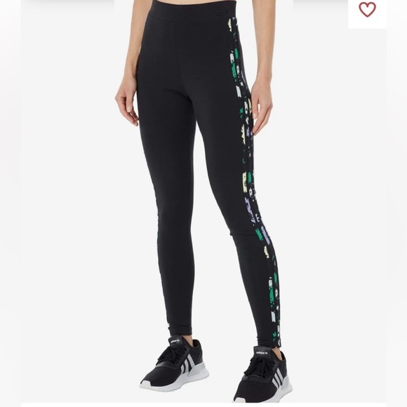 adidas Originals Floral 3-Stripe Lwggings - Picture 3 of 7